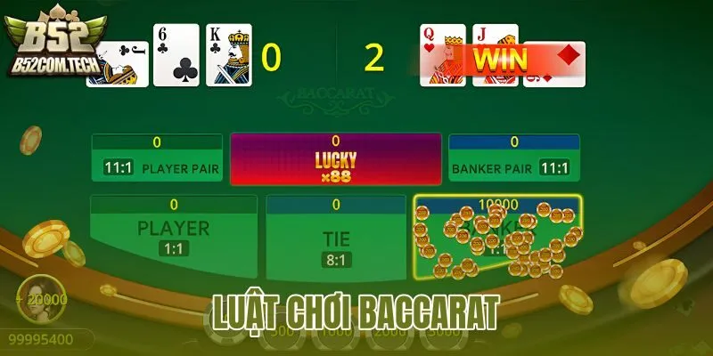 Luật chơi Baccarat